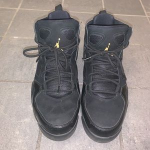 Air Jordan Flight Club 91 Black Metallic Gold